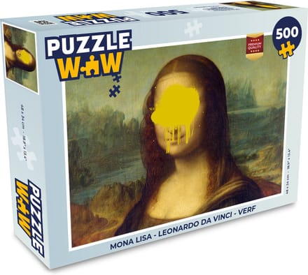 Puzzel Mona Lisa - Leonardo da Vinci - Verf - Legpuzzel - Puzzel 500 stukjes