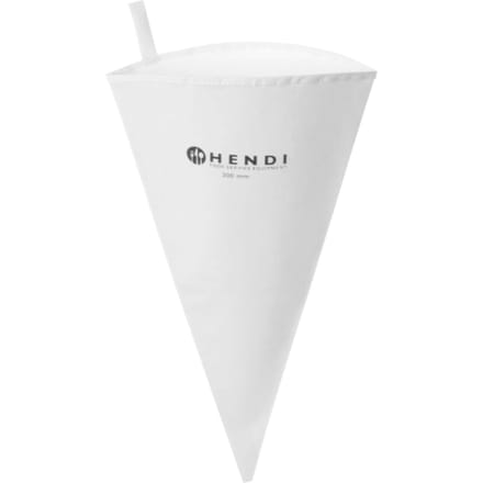HENDI Katoenen spuitzakken – polyurethaan binnenlaag – ophangoog – 300 mm – 2 stuks