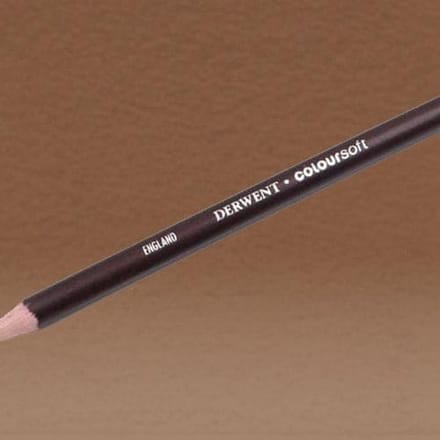 Derwent Coloursoft Potlood Brown Earth 630