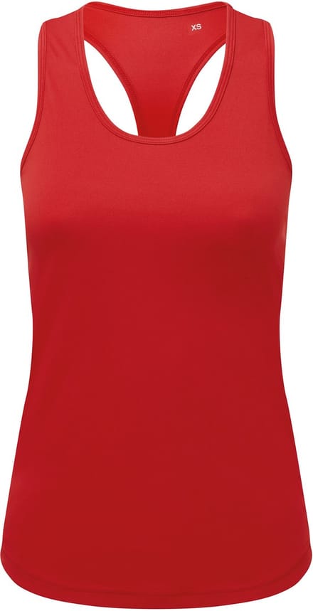 TriDri Women´s Recycled Performance Slim Racer Back Vest TR527 - Fire red - S