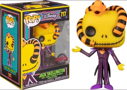 Funko Pop! Disney NBX Jack Skellington #717 Blacklight Exclusive