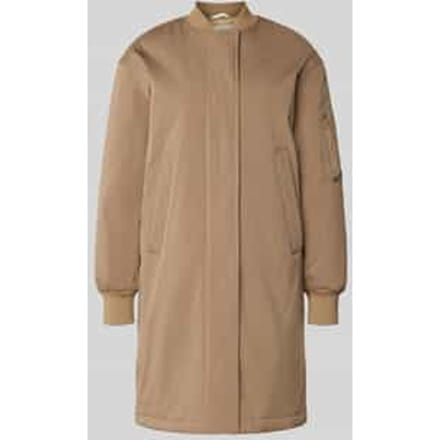 Regular fit parka met collegekraag