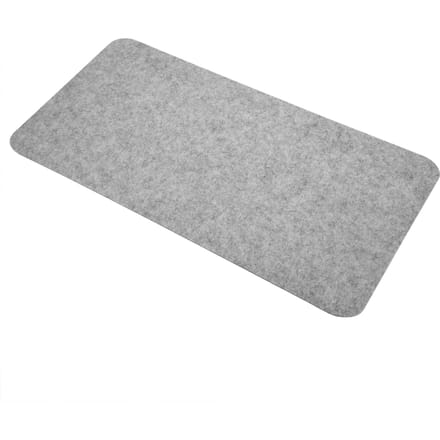 68x33cm Polyester Tafel Muismat Kantoor Bureau Laptop Mat Antistatisch Computer PC Pads Lichtgrijs zwart