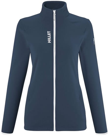 Millet Ubic Lightgrid Fleece Met Volledige Rits Blauw S Vrouw