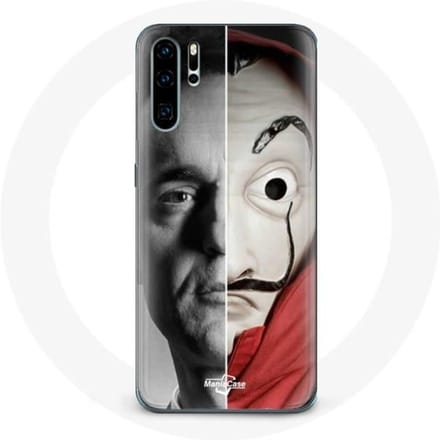 Coque pour Huawei P30 Berlin La casa de papel Berlin Masque Split