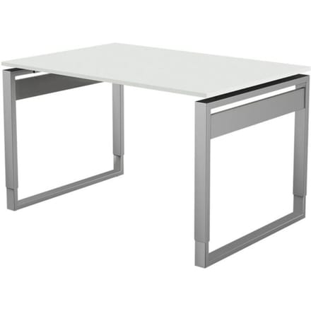 Bureau Workspace 120cm licht grijs hoogte verstelbaar