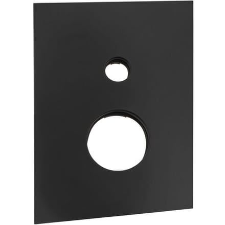 Kronenbach Quara 2.0 Black replacement rosette for concealed bath fitting (special depth) 100.1906SMKB
