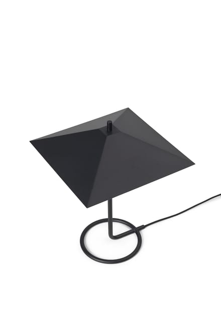 Ferm Living Filo Tafellamp vierkant - zwart/zwart