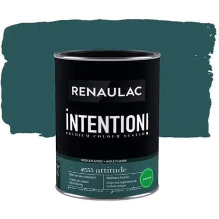 Renaulac Intention Muurverf - Extra Mat - Attitude - 1l