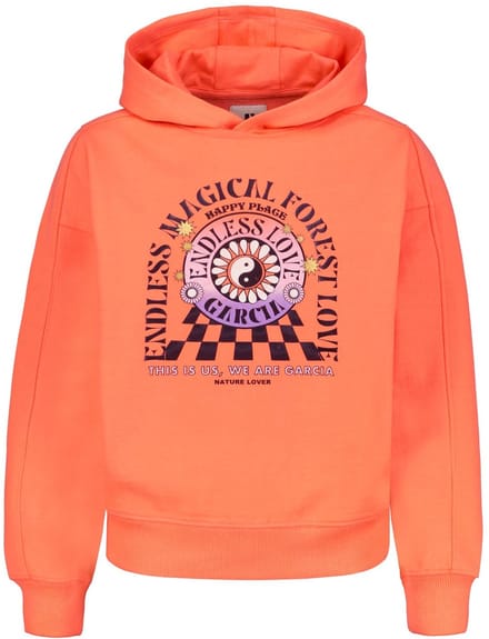 GARCIA Meisjes Sweater Oranje - Maat 152/158