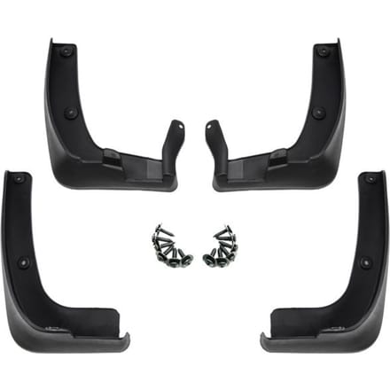 Spatlappen - NORM - Kia Sorento 2014-2020 - 4 stuks - Duurzaam - Perfecte pasvorm zwart