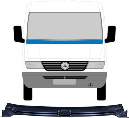 Reparatie paneel paravan voor Mercedes Sprinter 1995-2006