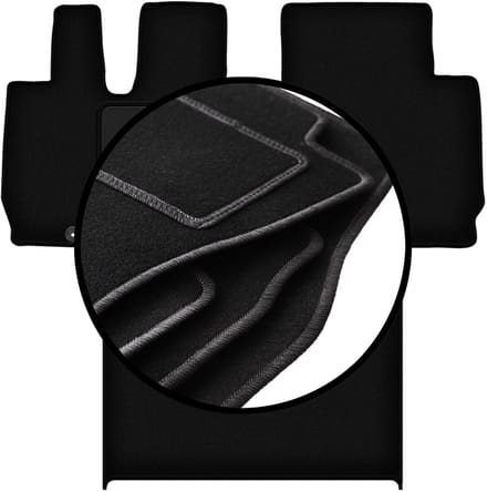 Complete set veloursmatten voor: Iveco Stralis vrachtwagen (2013-2019)