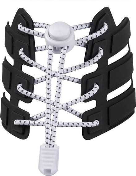 KELERINO. Elastische Veters - Lock - Hardlopen - Sport Veters - Wit
