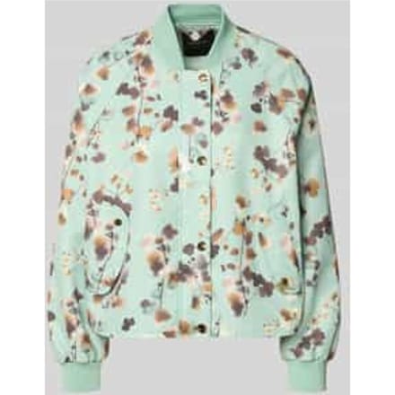 Blouson in all-over look met opstaande kraag