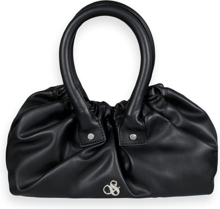 SCOTCH & SODA Leren Handtas Avondtas Handbag Black Zwart