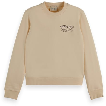 Scotch & Soda Small Artwork Regular Fit Sweatshirt