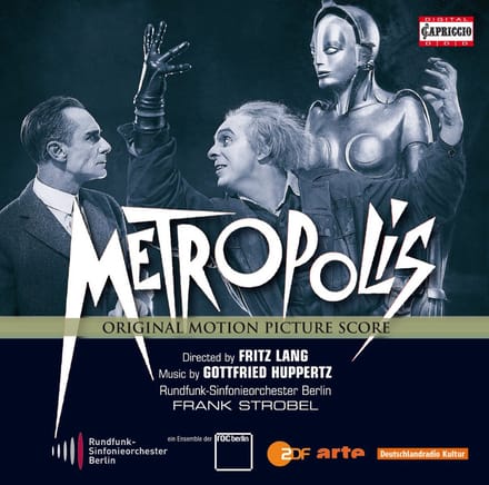Rundfunk-Sinfonieorchester Berlin, Frank Strobel - Huppertz: Metropolis: Original Motion Picture Score (CD)