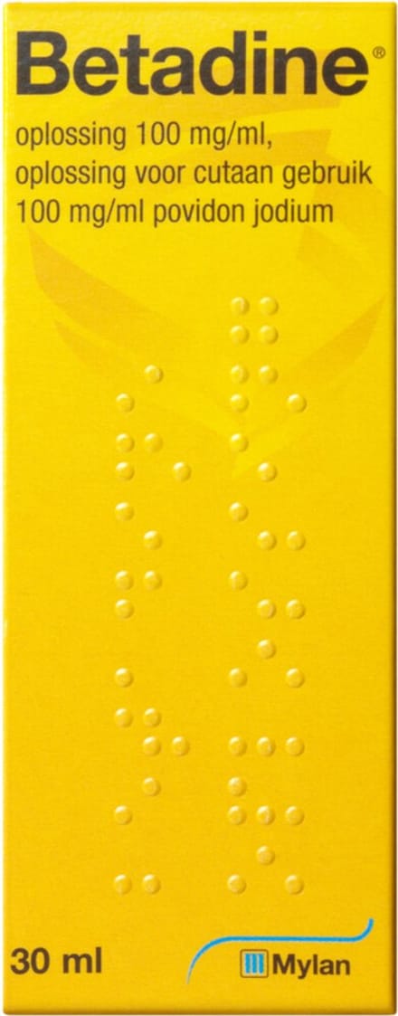 Betadine Oplossing - 3 x 30 ml