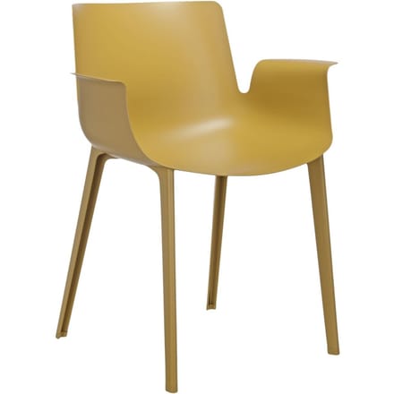 Kartell - Piuma stoel - mosterd - geel