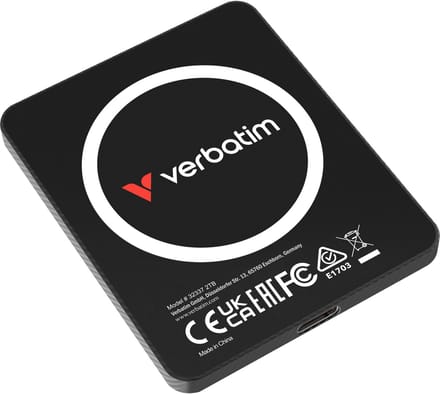 Verbatim SnapBack Ultra Slim SSD 2TB Schwarz
