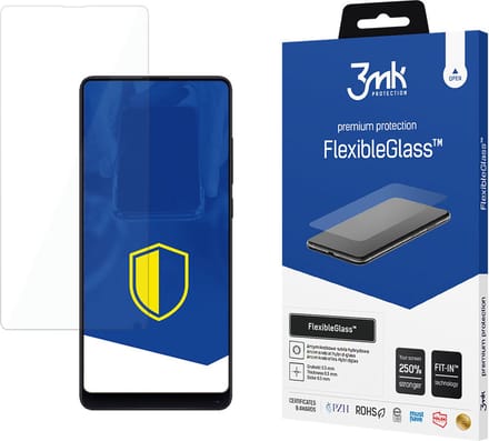 3MK FlexibleGlass Serie - Hybride Screenprotector - Xiaomi Mi Mix 2 - Ultra Dun - Breukbestendig