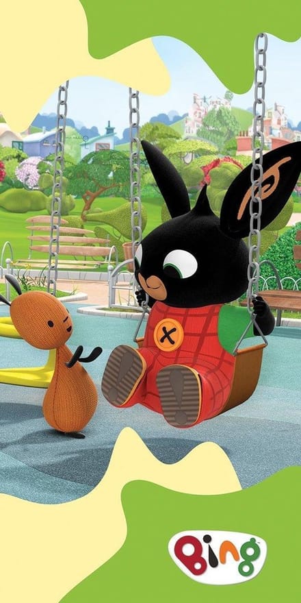 Bing Bunny Badlaken Badhanddoek 70x140cm 100% Katon
