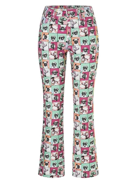 Bootcut Fit’ 7/8-jeans Van Mac multicolour
