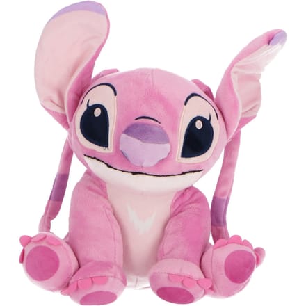 Lilo & Stitch Pluche Spaarpot - Angel - Knuffel - Spaarpot - 20 cm - Roze