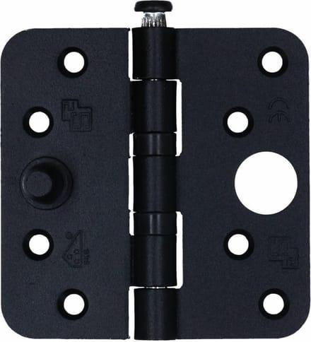 Wovar SKG Scharnieren Zwart 89 x 89 mm Afgerond | Per Stuk