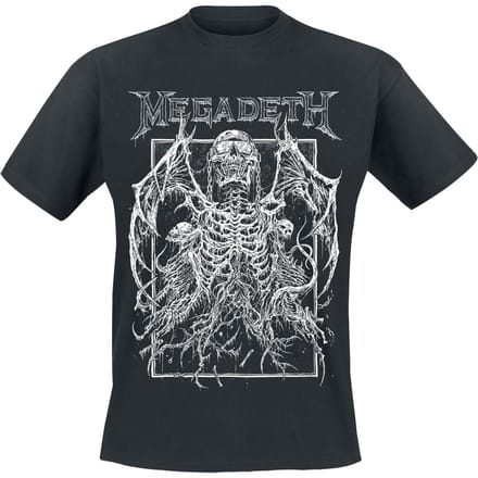 Megadeth T-shirt - Rising - S tot 4XL - voor Mannen - zwart