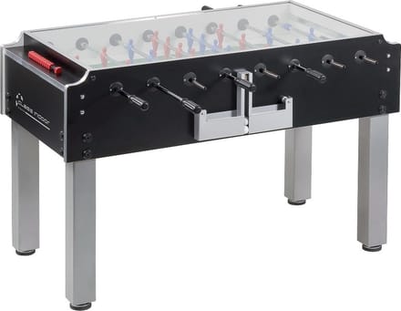 Garlando Voetbaltafel Class Indoor - Zwart - Grijs - Kickertafel - Voetbaltafel