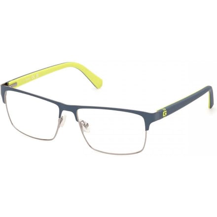 Guess Gu50131 091 Heren Bril Matte Blue/Silver/53-15-145