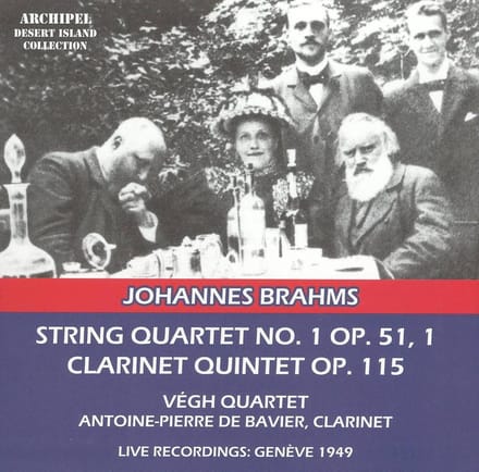 Brahms: Quartet No. 1 And Clarinet Quintett