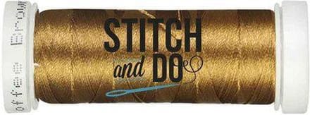 Koffiebruin Linnen Garen Stitch & Do
