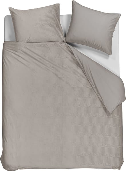 Rivièra Maison - Cecelia dekbedovertrek - Tweepersoons - 200x200/220 cm - Zand