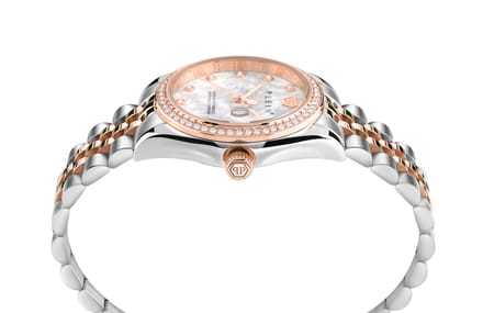 Philipp Plein Date Superlative PWYAA0223 Horloge - Staal - Multi - Ø 34 mm