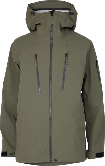 8848 ALTITU Gansu 4.0 shell jas leger groen