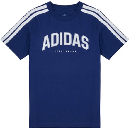 Adidas Codes Collegiate Graphic T-shirt Met Korte Mouwen Blauw 11-12 Years Kinderen