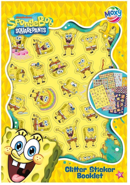 SpongeBob Stickerboek A5 - 8 Vellen