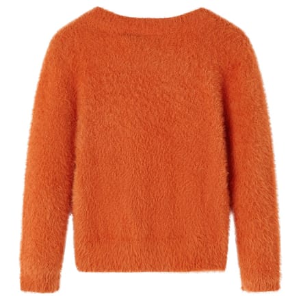 vidaXL - Kindertrui - gebreid - 116 - oranjebruin