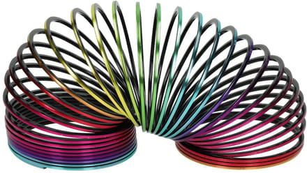 Trapveer in Regenboogkleuren - 10cm