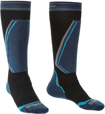 Bridgedale Unisex Skisokken Retro Fit Blauw