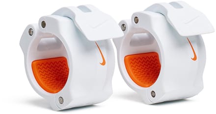 Nike Strength Barbell Collars Wit/Oranje