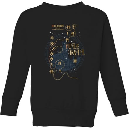 Harry Potter Hogwarts Yule Ball Kids' Sweatshirt - Black - 98/104 (3-4 jaar)
