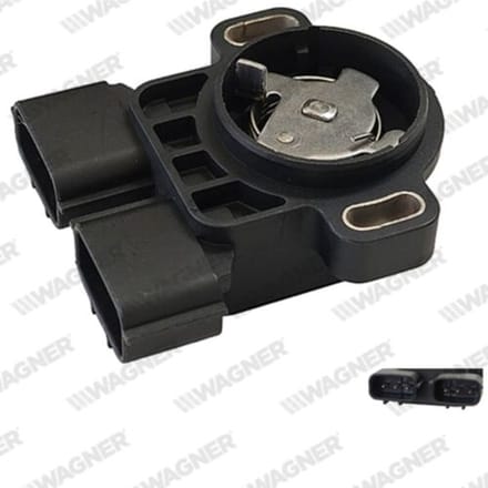 Sensor, smoorkleppenverstelling WAGNER THR00029