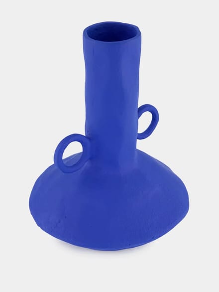 Pomax Trulli - Woonaccessoires - Vaas - Blauw