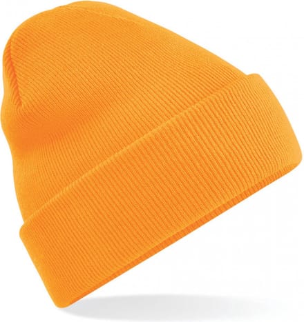 Scoby - Wintermuts - Beanie - Muts - Gehaakte - Hippe Muts - Winter accessoire - Flourescent Oranje