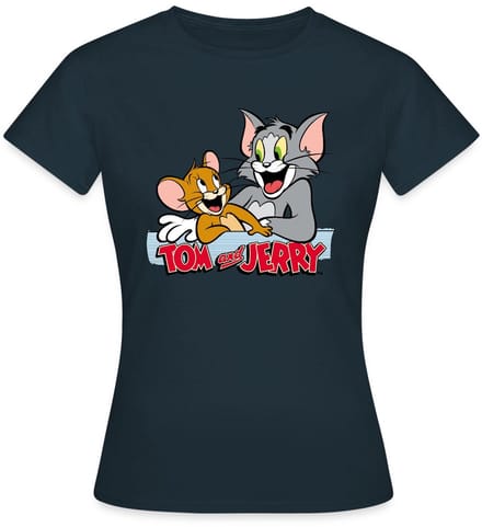 Tom En Jerry Vrienden T-Shirt Dames