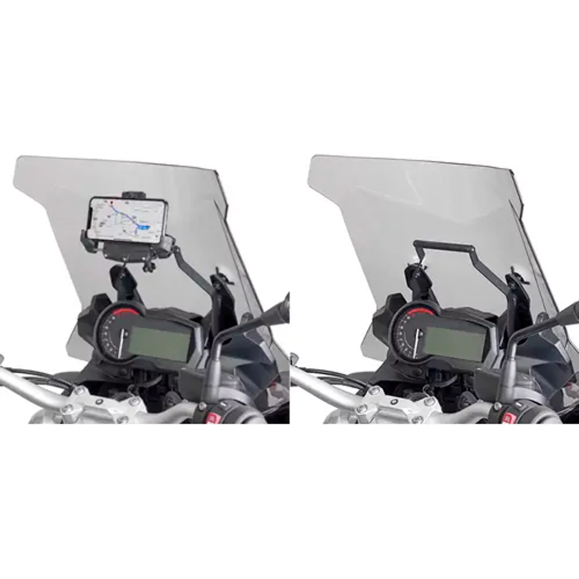 Motorfiets gps-ondersteuning Givi Ducati multistr V4 2021